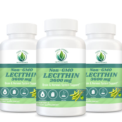 Non-GMO Lecithin 3600 mg